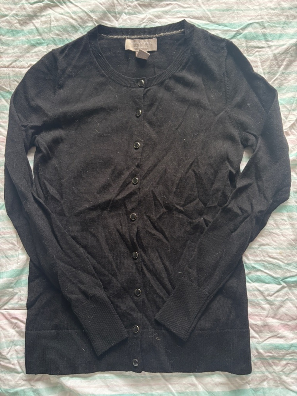 Banana Republic Black Button-Up Women's Cardigan size XS